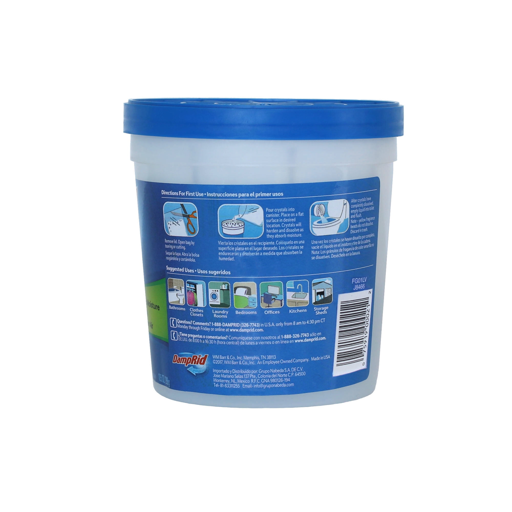 Damprid Refillable Moisture Absorber Lavender Vanilla 105