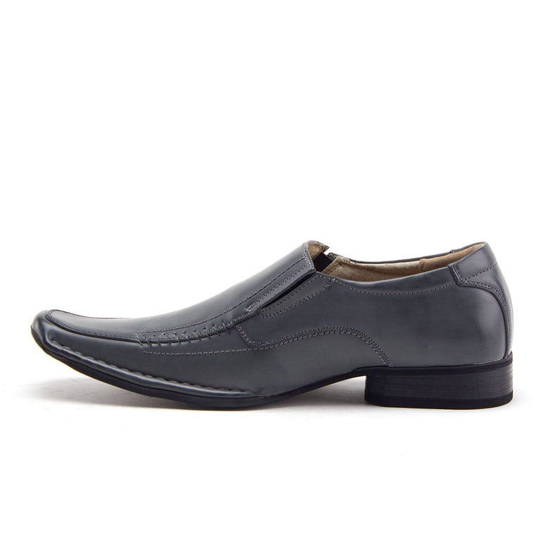Men's 88233 Classic Square Toe Slip On Loafers Casual Dress Shoes