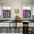 thumbnail image 4 of Kitchen Food Cooking Chef Kitchen Curtains and Valances Set - 3 Piece Kitchen Curtains Sets with Valance for Windows Rod Pocket Machine Washable Kitchen Decor Decorations (54"x18"+2x27.5"x24"), 4 of 6