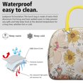 thumbnail image 3 of Womens Pioneer Flower Floral Print Pattern Lunch Box for Work,Insulated Lunch Bag for Women,Loncheras Para Mujer,Leakproof Adult Lunch Bag for Work,Beach,Travel,Picnic,Camping, 3 of 7