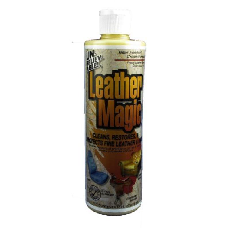Unbelievable! Leather Magic Leather & Vinyl Cleaner, 16 Oz. Walmart