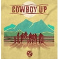thumbnail image 2 of Y Yellowstone Vintage Cowboy Up Toddler Boy Girl T Shirt Infant Toddler Brisco Brands 6M, 2 of 6