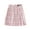 Girl Skirt-Pink, variant on KkSLirnhs 12 Years Girls' Uniform Pleated Skirt with Soft Fabric and Comfortable Elastic Waist Summer Lightweight School Uniform Pleated Ruffle Scooter Skirt Purple