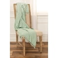 thumbnail image 5 of HomeRoots 518786 Aqua Knitted 100 Percent Cotton Throw Blanket, 5 of 8