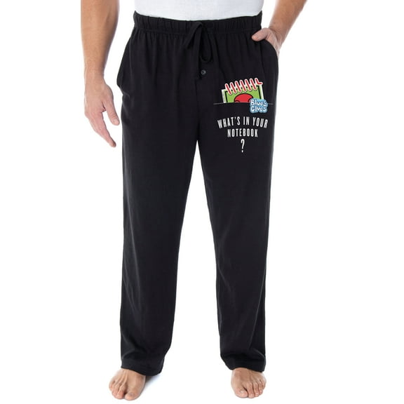 Nickelodeon Mens' Blue's Clues What's in Your Notebook Sleep Pajama Pants