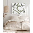 thumbnail image 3 of Sage Green Grey Wall Art for Living Room,Canvas Picture Wall Decor for Bathroom Bedroom,Geometric Circle Modern Abstract Simple Art Painting Artwork for Office Hallway Dining Room Decor 24"x32", 3 of 8