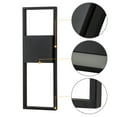 thumbnail image 4 of C Cattleya 2-Light Matte Black LED Outdoor Wall Lantern Sconce, 4 of 7