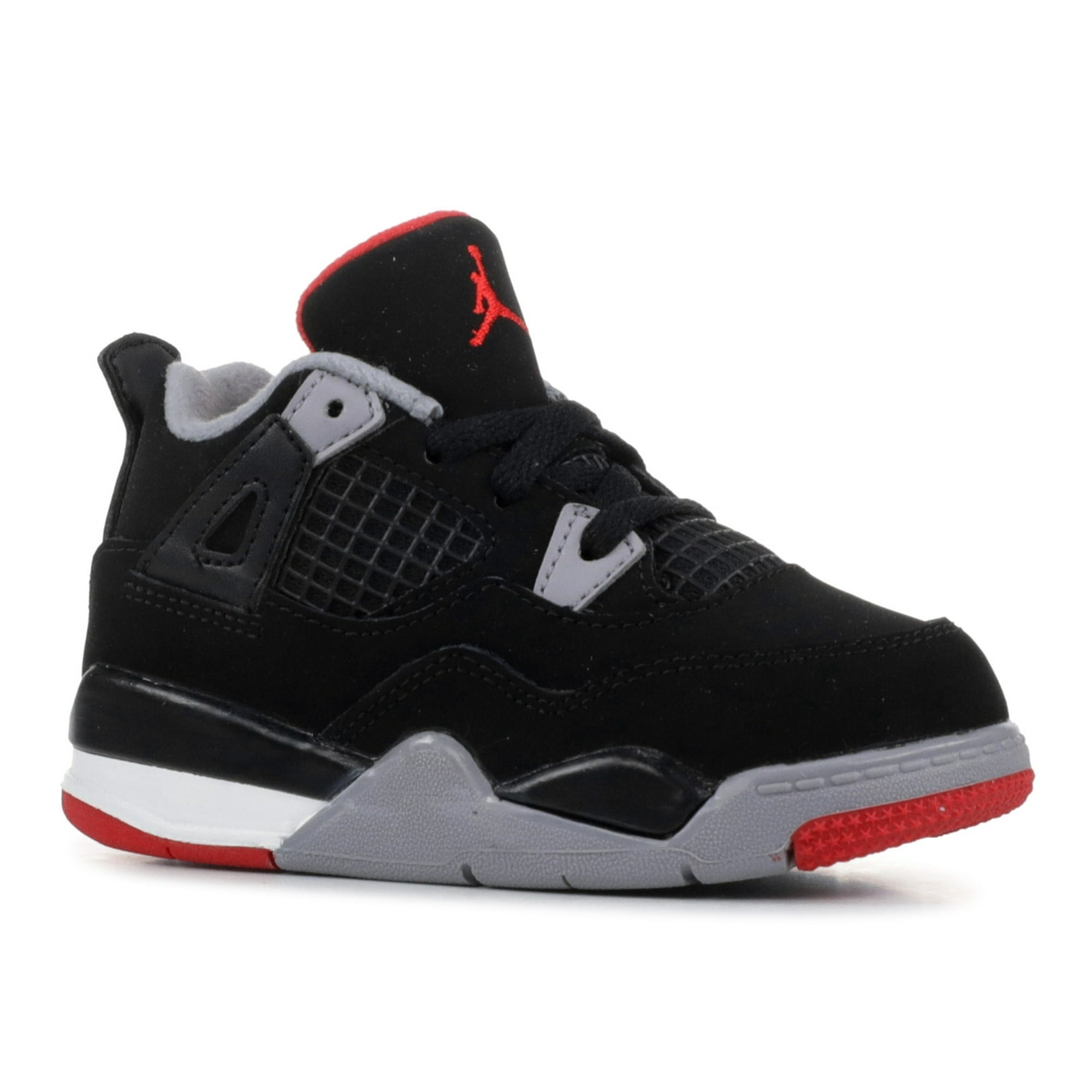 Air Jordan Enfant Air Jordan 4 Retro Td ciment Noir Bq7670 060 Taille 5C Walmart