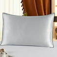 thumbnail image 2 of HOTBEST 100% Mulberry Silk Pillowcase for Hair and Skin with Cotton Underside Hypoallergenic for Curly Hair with Hidden Zipper, 2 of 11