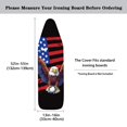 thumbnail image 5 of HELLHERO Elastic Edge Ironing Board Covets Easy to Install Replacement Polyester Fabric 15x54 Inch, Eagle Stars Stripes, 5 of 5
