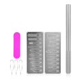 thumbnail image 1 of Heat Resistant Glues Scrapers Electronics Maintenance Kit with 20pcs Blade Card Pin For CPU Chip Circuit Board Restoration, 1 of 4