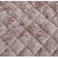 thumbnail image 4 of Chezmoi Collection Lux Dusty Pink Velvet Quilt King Set, 3-Piece Lush Plush Distressed Velvet Bedding All Season Lightweight Bedspread Brushed Microfiber Reverse with Diamond Stitch Quilting, 4 of 9