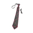 thumbnail image 4 of KLKCMS Light up Neckties Costume Accessory Neon Suspenders for Dance Show Halloween Pink, 4 of 9