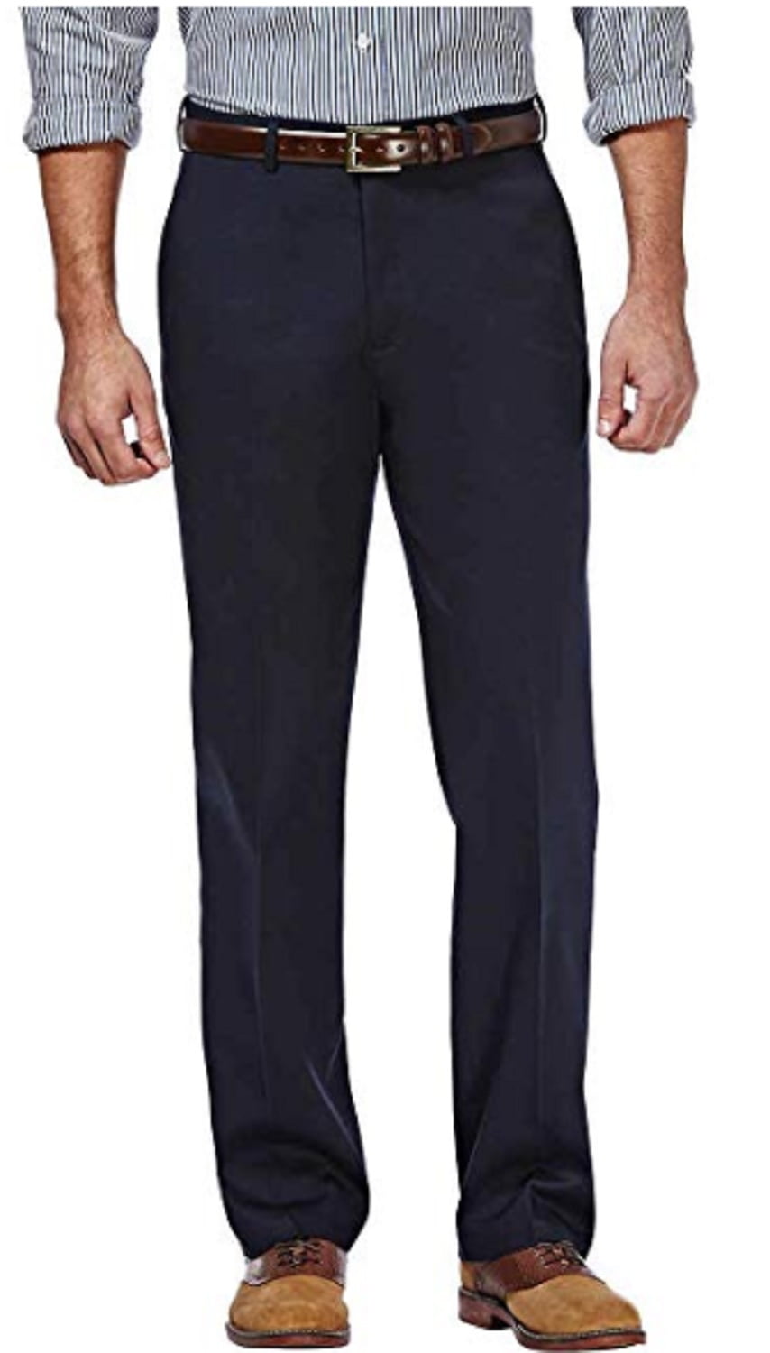 haggar navy blue pants