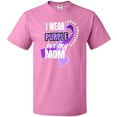 thumbnail image 3 of Inktastic I Wear Purple for My Mom Lupus Awareness T-Shirt, 3 of 5