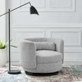 thumbnail image 7 of Relish Fabric Upholstered Upholstered Fabric Swivel Chair, 7 of 7