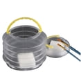thumbnail image 4 of Multi-purpose Compact Portable Pen Washing Bucket Folding Plastic Transparent Pen, 4 of 5