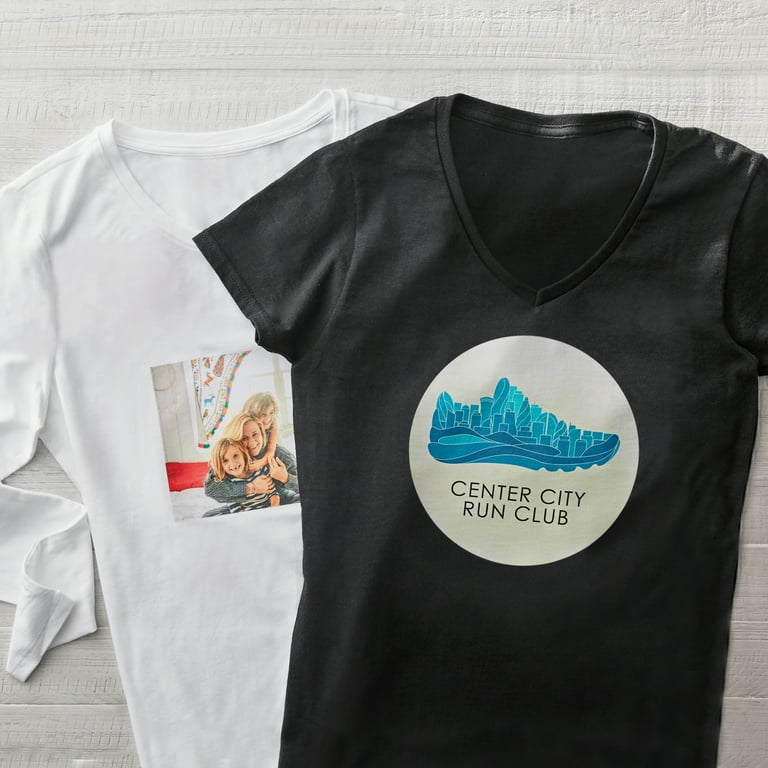 Pen+Gear White & Dark Fabric Transfer Paper, Inkjet Printable, 8.5" x 11", 6 Sheets