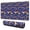 Dark Blue Rainbow, variant on Long Mouse Pads for Desk,Gradient Unicorn Pattern Desk Mats on Top Of Desks, Desk Mouse Pad Extra Large with 3mm Non-Slip Base and Stitched Edge for Gaming,Office,Work,Home 31.5"x11.8"