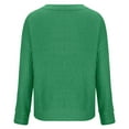 thumbnail image 4 of POROPL Women's Sweaters Long Sleeve Crew Neck Sweater Casual Knitted Top Pullover Size S-XXL, 4 of 6