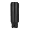 thumbnail image 2 of Tubo de escape de coche Acero inoxidable 80 mm/3,1 pulgadas Entrada 102 mm/4 pulgadas Salida Garganta trasera universal Negro, 2 of 10