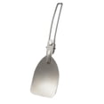 thumbnail image 2 of Espátula plegable Turner de alimentos resistente al calor Vajilla de material acero inoxidable 301 con plegable para acampar al, 2 of 9