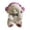 Pink, variant on Adorable Sheep Stuffed Toy 35cm Plush Lamb with Bow Decoration Fluffy Fabric Plush Figure for Children Bed Companion Nursery Display and Gift Giving, Plush Sheep with Bow, Headphone Design Plush