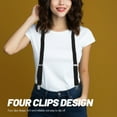 thumbnail image 2 of UPOUART Men's Suspenders Elastic Strap 1Pcs X-shaped Design Easy to Use for Event and Party, 2 of 7