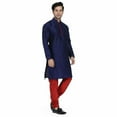 thumbnail image 2 of Mens Indian Pakistani Bollywood Designer Dress Diwali Festive Achkan Kurta Set, 2 of 3