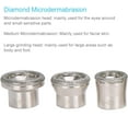thumbnail image 4 of 9Pcs Diamond Tips, Diamond Microdermabrasion Heads Replacement Tips with Stainless Steel Filter Handle, Facial Care Beauty Machine Accessories Set,, 4 of 5