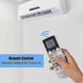 thumbnail image 3 of con Remote Control for Fujitsu Air Conditioning AC Remote Controller Replacement, 3 of 4