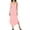🔥 Pink, variant on Sentmoon Party Dress Party Sleeveless V Neck Wedding Guest Dress Cocktail Spring Solid Color Regular Fit Spaghetti Strap Formal Dresses for Women Comfy for Work and Office M