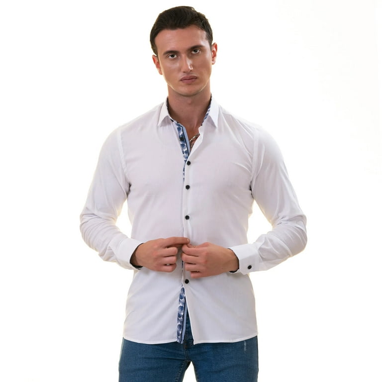 100% Cotton Collar Extender Formal Shirt Blouse Cuff Neck Button Size  Loosen Tie