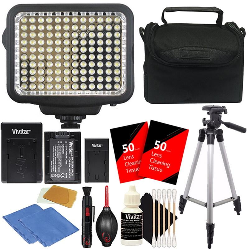Vivitar LED Video Light [Rechargeable Battery Included] Camera Panel