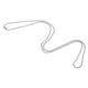 thumbnail image 1 of Colgante de Collar de Cadena de Eslabones de acero inoxidable Plateado Para Hombres 60cm, 1 of 5