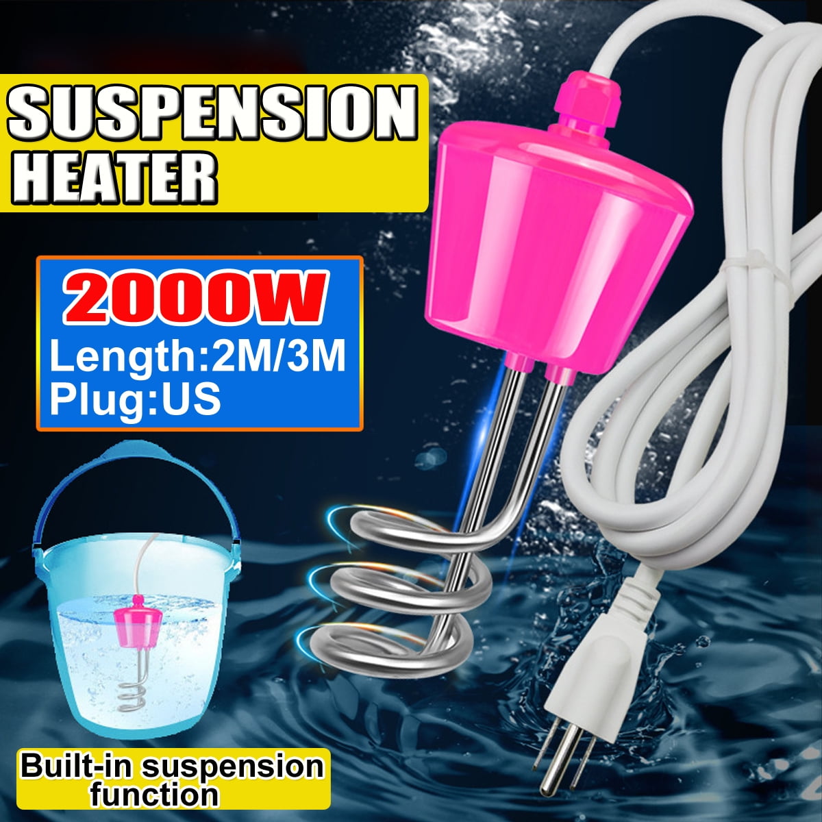 water heater for inflatable pool