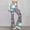 Multicolor, variant on Hvot&aat Womens Trendy Sequin Flare Pants Sparkly High Waisted Half Tights Bell Bottom Trousers Night Out Club Wear