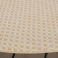 thumbnail image 4 of Safavieh Terrace Bayon Geometric Indoor/Outdoor Area Rug, Beige/Ivory, 6'7" x 6'7" Round, 4 of 15