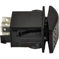 thumbnail image 6 of 6 Pin ON-Off-ON Rocker Switch VLD2S00B-AZC00-000 DPDT 20A 12V DC, 6 of 6
