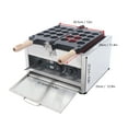 thumbnail image 3 of Miumaeov Electric Bubble Waffle Maker,Non-Stick Waffle Baker Machine ,12 Grids Pancake Baker Machine for Restaurants, Cafes,Shops, 3 of 10