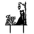 thumbnail image 2 of Mefallenssiah Acrylic Cake Birthday Party Wedding Decoration Cake Insert Card, 2 of 2