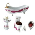 thumbnail image 1 of Juego de baño en miniatura 1/12 Zulema Bañera de casa de muñecas, 1 of 8