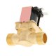 thumbnail image 2 of 1/2" DC 12V Normally Closed Brass Electric Solenoid Valve For Water Control, 2 of 5