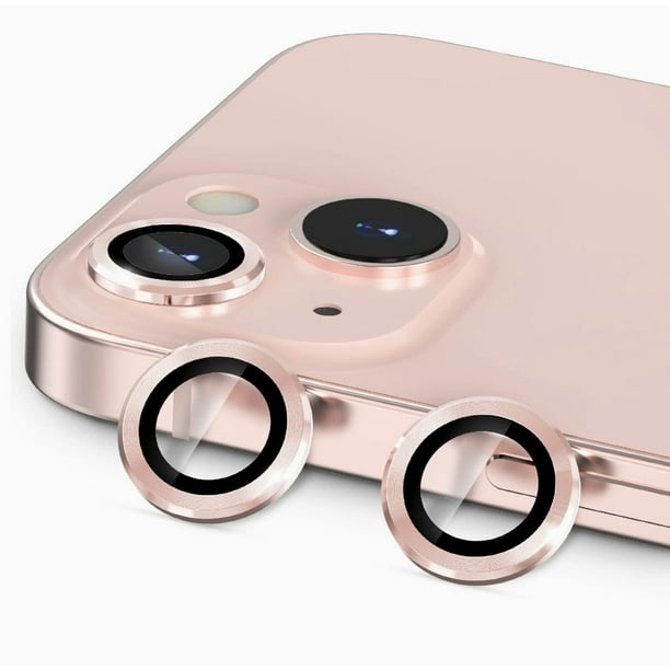 Camera Lens Protectors for iPhone 13, Metal Full Cover Tempered Glass