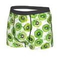 thumbnail image 2 of Naloa Green Kiwi Print Mens Underwear - Boxers for Men, Classic Briefs for Men, 2 of 9