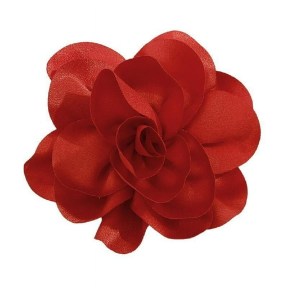 Fashionable Fabric Flower Brooch Pin Collar Pin Ornament for Fashion Enthusiasts