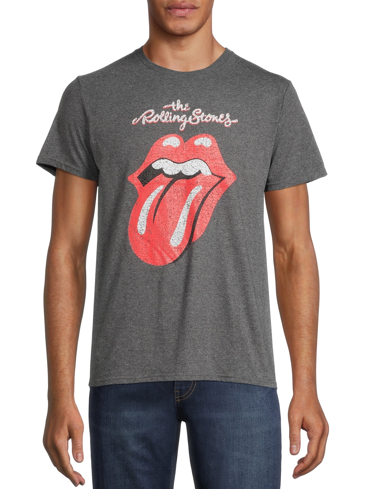 Rolling Stones Men's & Big Men's Icon and Pop Art Graphic T-shirts, 2-Pack, Sizes S-3XL