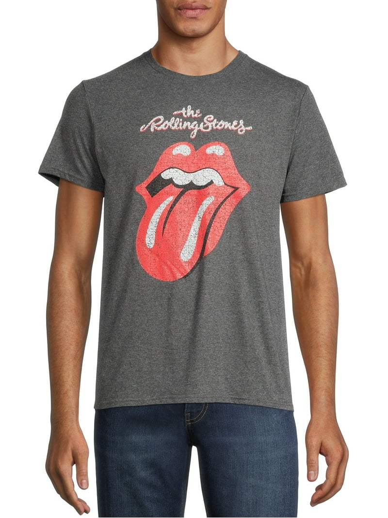 Rolling Stones Men's & Big Men's Icon and Pop Art Graphic T-shirts