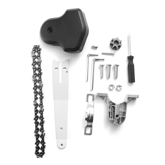 HOT! Angle Grinder to Chain Saw Modified Transfer Set Adapter Chainsaw 4 Inches