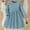 Blue, variant on NAISIBABY Girls Casual Dress, Solid Color Long Sleeve Crew Neck Kids Soft Knitted Dress Beige 3-4T
